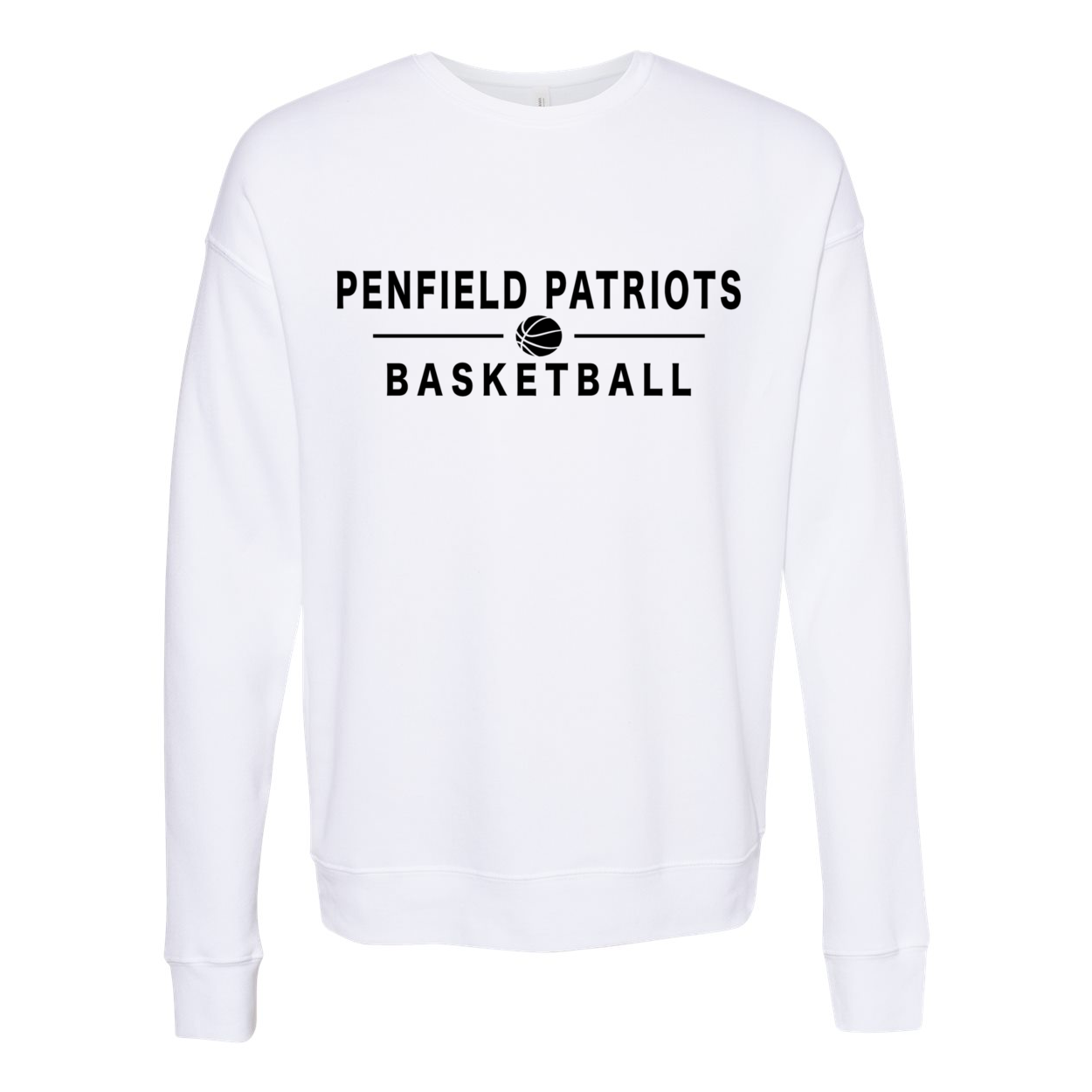 Basketball Unisex Drop Shoulder Crewneck