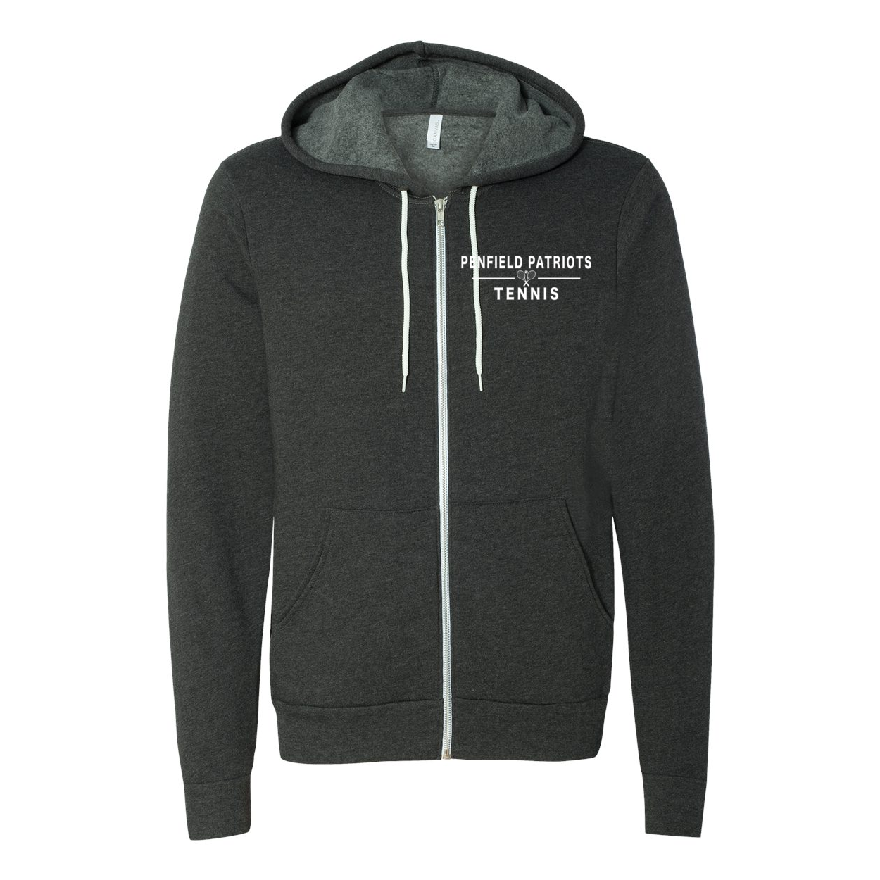 Tennis Unisex Full-Zip Hooded Sweatshirt