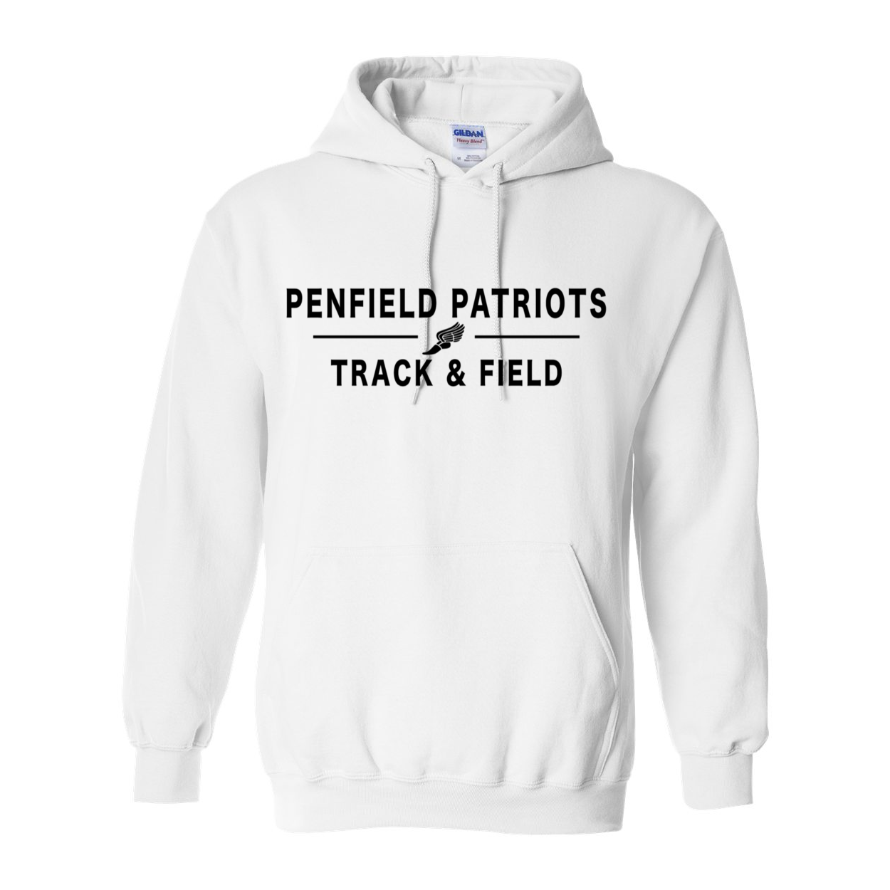 Track and Field Unisex  Hooded Sweatshirt